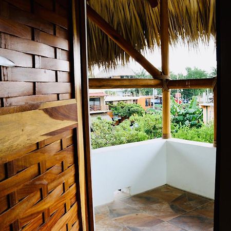 Brisas de Zicatela Experiencia Surf Camp旅舍 外观 照片