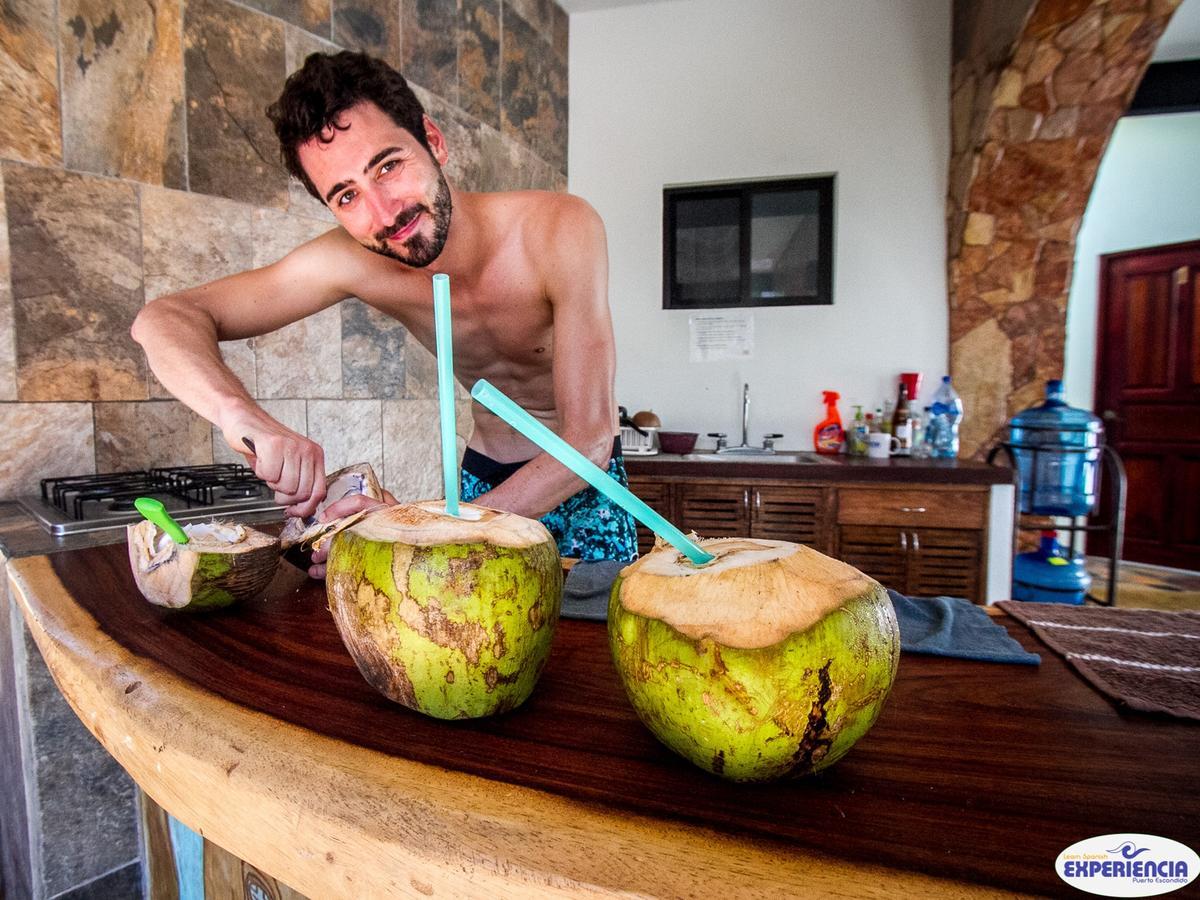 Brisas de Zicatela Experiencia Surf Camp旅舍 外观 照片