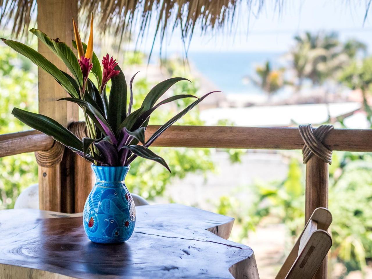 Brisas de Zicatela Experiencia Surf Camp旅舍 外观 照片